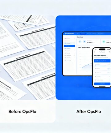 OpsFlo's centralized safety platform eliminates fragmented data and enables real-time incident reporting and compliance management